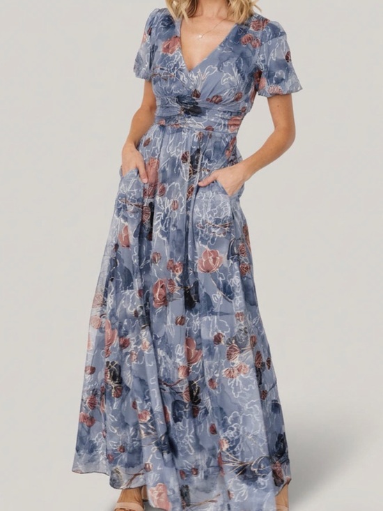 Baltic Born Dresses & Skirts - Baltic Born Ardley Maxi Dress - slate Blue XL